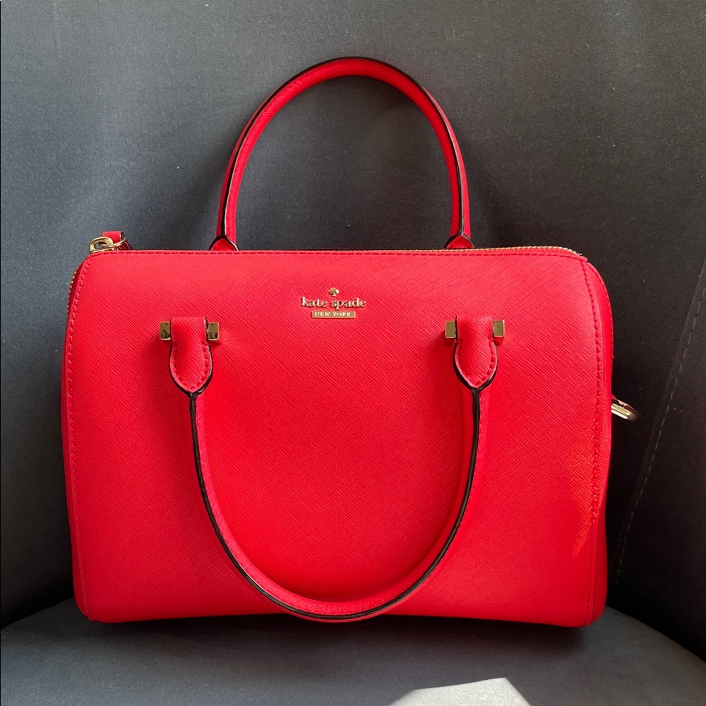 Kate Spade Vibrant Red Satchel